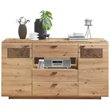 Livetastic Sideboard Madera II - holzfarben , Maße cm, B: 175 H: 98 T: 47.0