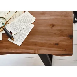 sam möbel gmbh MILO 300 x 100 cm Akazie natur/beige