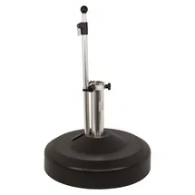 Liro Sonnenschirmständer Mini 35 kg , rund Kunststoff Grau Anthrazit