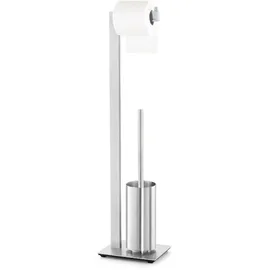 Zack Toilettenbutler Edelstahl matt