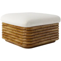 GUBI - Bohemian 72 Outdoor Ottoman, Dedar (002, Standard)
