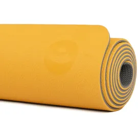 Bodhi TPE Yogamatte LOTUS PRO gelb/hellgrau 1 St