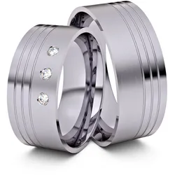 Trauringe Viersen 585er Palladium - 4775