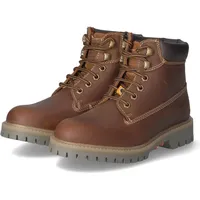 Dockers by Gerli Damen Combat Boots, Frauen Stiefeletten,warm gefüttert,schnürstiefel,Winterstiefel,Winterschuhe,Stiefel,Desert,40 EU - 40