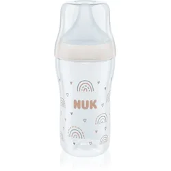 NUK Perfect Match Flasche mit Temperaturkontrolle White 260 ml