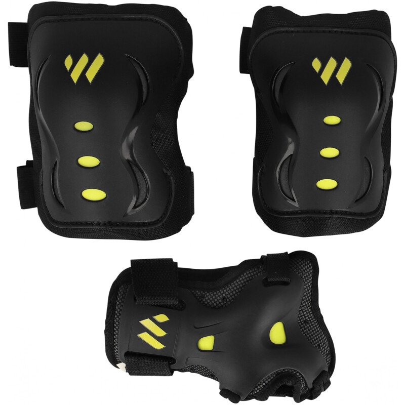 Preisvergleich Produktbild WITEBLAZE Advanced Protektorenset 9065 - black-yellow M