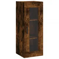 vidaXL Hängeschrank Räuchereiche 34,5 x 34 x 90 cm Braun
