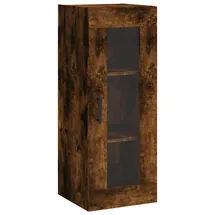 vidaXL Hängeschrank Räuchereiche 34,5 x 34 x 90 cm Braun