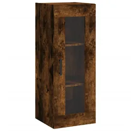 vidaXL Hängeschrank Räuchereiche 34,5 x 34 x 90 cm Braun
