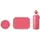 Mepal Campus Lunchset 3-teilig - pink