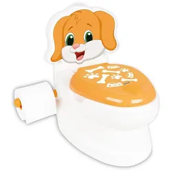 Pilsan Töpfchen Doggy 07562 Toilettenpapierhalter, Musik, Licht, Behälter braun