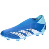 adidas Unisex Predator Accuracy.3 Ll Fg Football Shoes (Firm Ground), Bright Royal/FTWR White/Bliss Blue, 42 2/3 EU - 42 2/3 EU