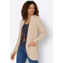 Casual Looks Strickjacke beige 44