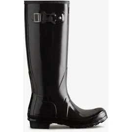 Hunter Original Tall Gloss Boot Damen Schwarz 42