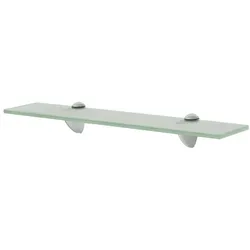 vidaXL Schwebendes Regal Glas 50x20 cm 8 mm