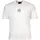 Armani Exchange AX ARMANI EXCHANGE Herren T-Shirt - Rundhals, Kurzarm, Logo Stickerei, Baumwolle Weiß L