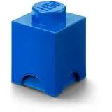 LEGO Aufbewahrungsstein, 1 Noppe, blau,