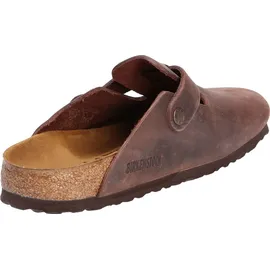 Birkenstock Boston Nubukleder geölt schmal habana 44