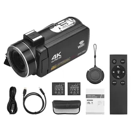 Camnoon 4K Action Cam WLAN-Camcorder 56 MP