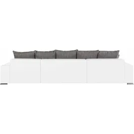 Collection AB Wohnlandschaft, mit Bettfunktion, Bettkasten, und links oder rechts montierbarer XXL-Recamiere, inklusive Federkern und Zierkissen