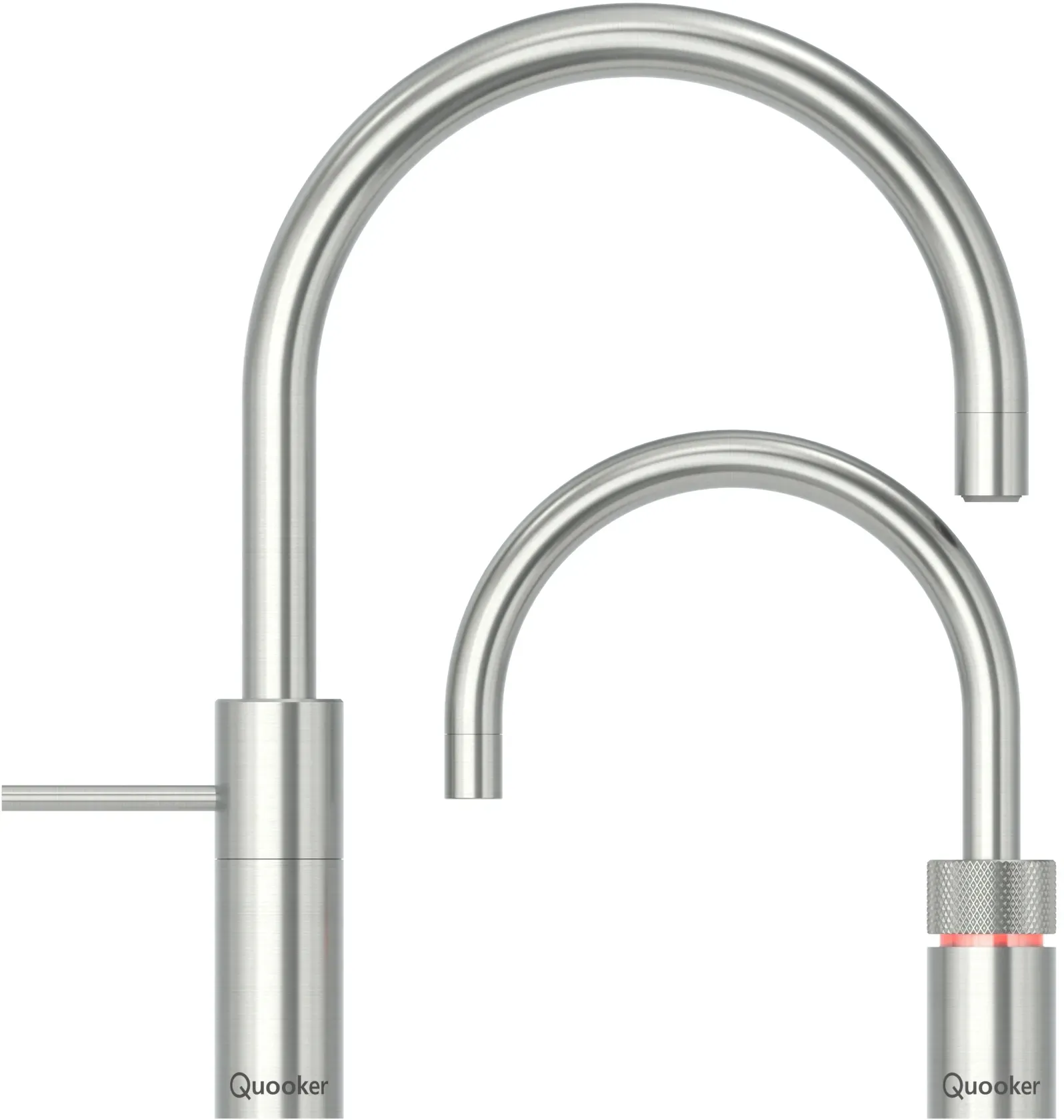 Quooker 22NRRVSTTCUBE - Nordic Round Mischbatterie NMRSST, Nordic Round Single T...