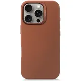 decoded iPhone 16 Pro Leder Case braun