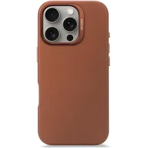 decoded iPhone 16 Pro Leder Case braun