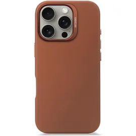 decoded iPhone 16 Pro Leder Case braun