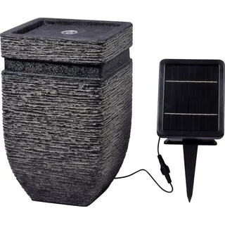 Dobar Gartenbrunnen „Hera“ mit Solar-Panel Wasserspiel