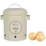 Esschert Design Vorratsdose Zwiebeln C2069 - Weiß