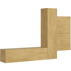 Itamoby Zusammensetzung der Wohnzimmerwand A112 L.254 H.173,6 P.39,2