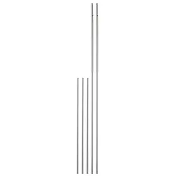 Metallstäbe, 5 mm Ø, 5 Stück, verschiedene Längen