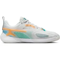 NIKE Herren Basketballschuhe Jordan Heir Series, OFF WHITE/MINERAL TEAL-LASER ORANGE, 45