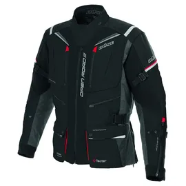 BÜSE Open Road III Textiljacke Schwarz/Rot 50