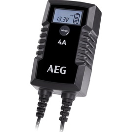 AEG Automotive Mikroprozessor-Ladegerät für Auto Batterie LD 4.0, 4 Ampere für 6/12 V, 12 V 2 A A