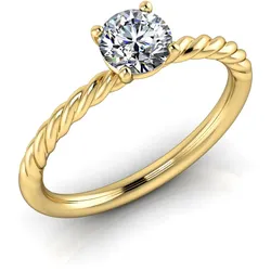 Verlobungsring VR19 750er Gelbgold - 9963