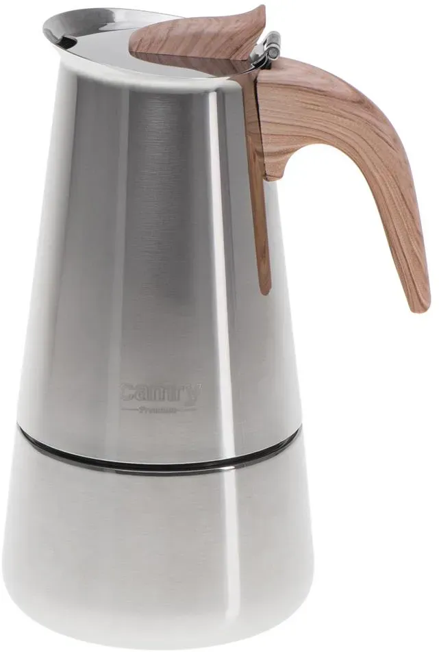 Camry CR 4423 Kaffeekanne Silber Espresso Edelstahl 0,35 L spülmaschinenfest