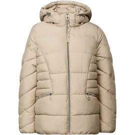 STREET ONE Damen, Kurze Steppjacke Beige 42