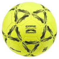 Sport-Thieme Hallenfußball CoreX Indoor Größe 5 Fussball Unisex Gelb-Schwarz