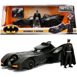 JADA Spielzeug-Auto Batman 1989 Batmobil schwarz