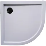 SANOTECHNIK Acryl Rundbrausetasse BORA, 80x80x14 cm