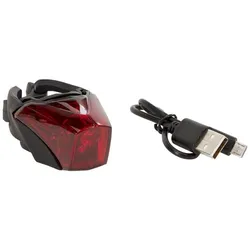 Matrix LED Akkurücklicht "Hawkeye" - Schwarz