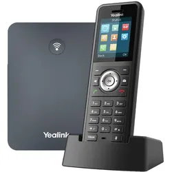 Yealink W79P - schnurloses VoIP-Telefon mit Bluetooth-Schnittstelle mit Rufnummernanzeige