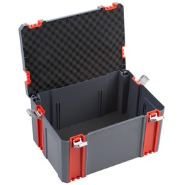 Primaster Werkzeugbox 44,3 x 31 x 25 cm unbestückt grau-rot