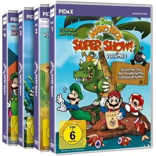 Die Super Mario Bros. Super Show! Die komplette Videospiel Serie - 52-teilige Serie - Abenteuer mit Mario, Luigi, Peach und Bowser [8 DVDs]