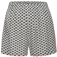LASCANA Pyjamashorts Damen schwarz-weiß-gemustert Gr.38