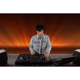 alphatheta DDJ-GRV6 4-Kanal-Performance DJ-Controller, Schwarz