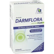 Avitale DARMFLORA Aktiv Plus 100 Mrd.Bakterien+7 Vitamine 80 St
