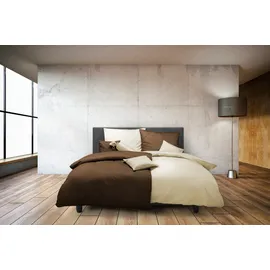FLEURESSE Colours 009100 espresso 135 x 200 cm + 80 x 80 cm