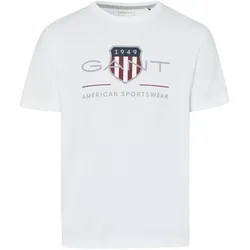 Rundhals-Shirt GANT weiss, 58